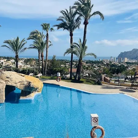 Imperial Park - Mit Panoramablick Und Schoener Terrasse Lejlighed Calpe