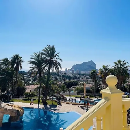 Imperial Park - Mit Panoramablick Und Schoener Terrasse Lejlighed Calpe