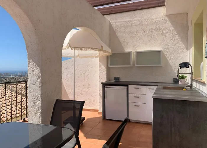 Imperial Park - Mit Panoramablick Und Schoener Terrasse Apartment Calpe